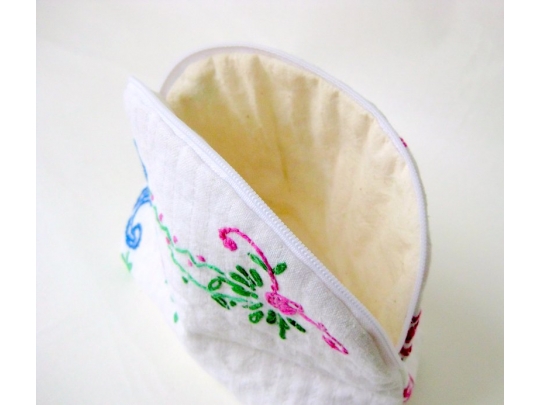Quilted pouch, recycled embroidered cloth img_3734.jpg