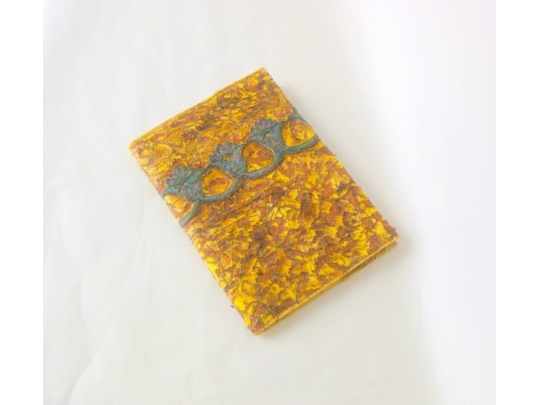Fibre art, textural loose book cover. img_5925.jpg