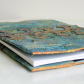 Fibre art loose book cover