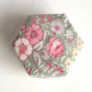 Container, fabric covered, lidded