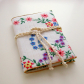 Journal cover, vintage cloth