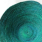 Coiled bowl, dyed