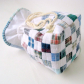 Quilted, soft, patchwork container