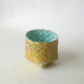 Hand crafted woven container Hand crafted woven container